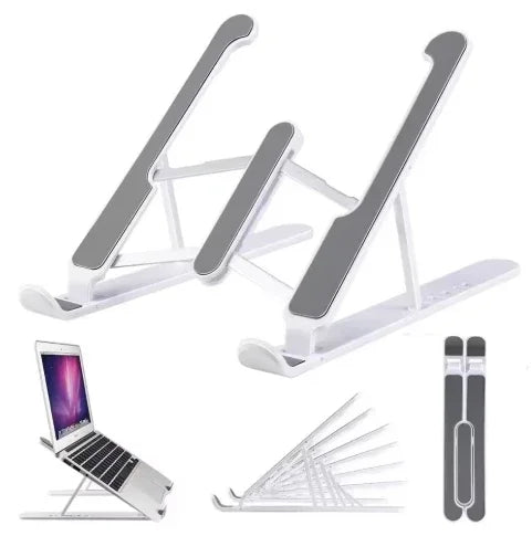 NestWork™ Foldable Laptop Stand Portable Notebook Support Base Holder