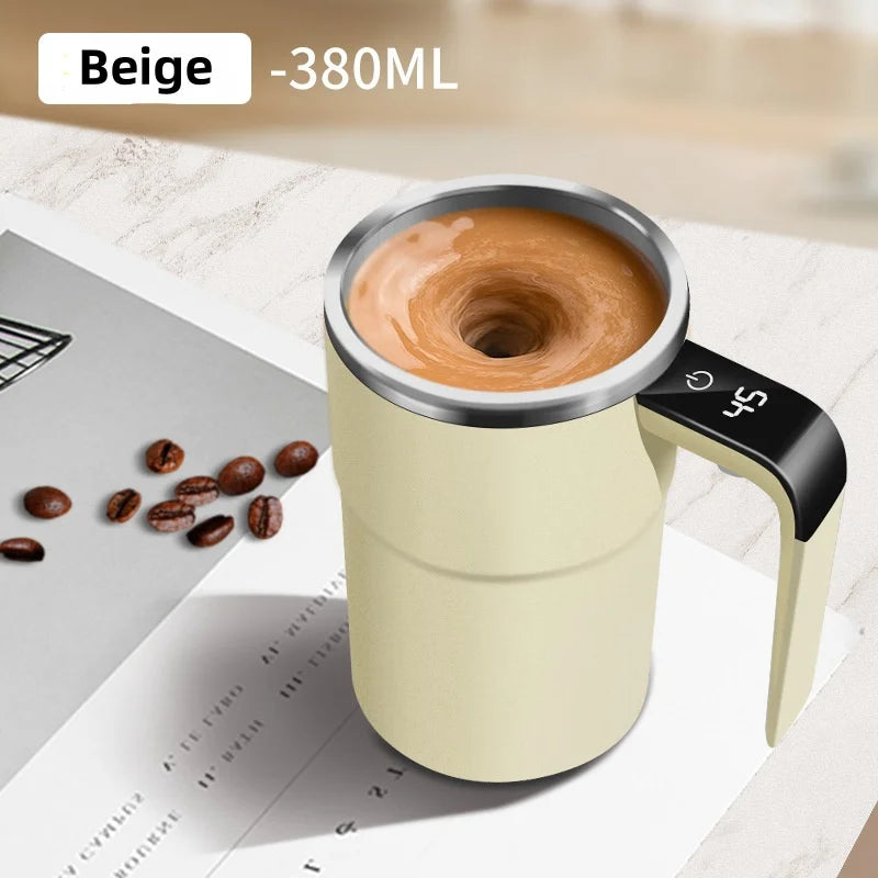 NestWork™ Mini Electric Coffee Self Mixing Mug