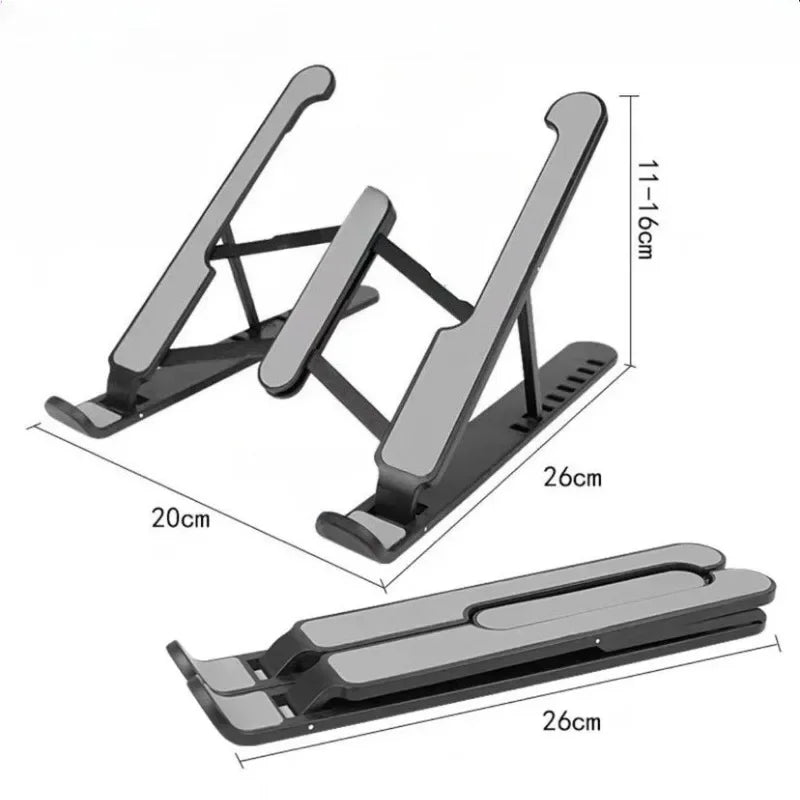 NestWork™ Foldable Laptop Stand Portable Notebook Support Base Holder