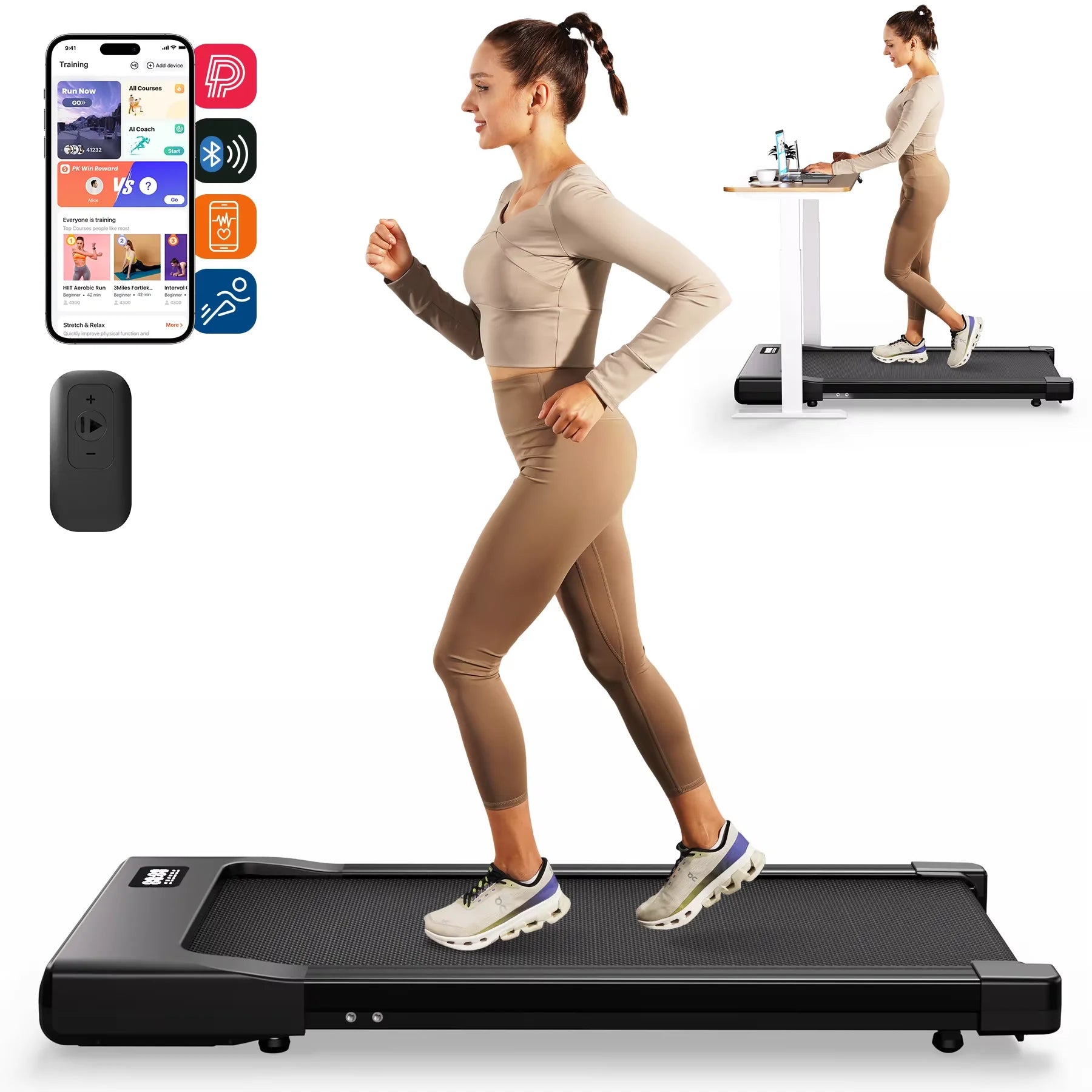 NestWork™ Walking Pad Under Desk Treadmill