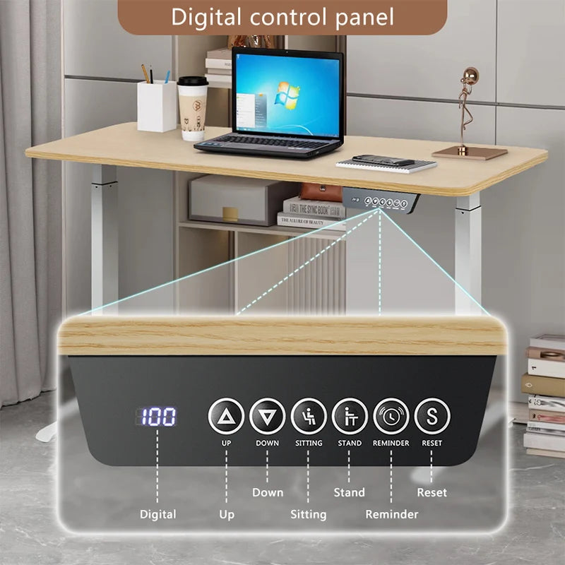 NestWork™ Adjustable Desk Motion Electric Sit Stand Up Down Computer Table
