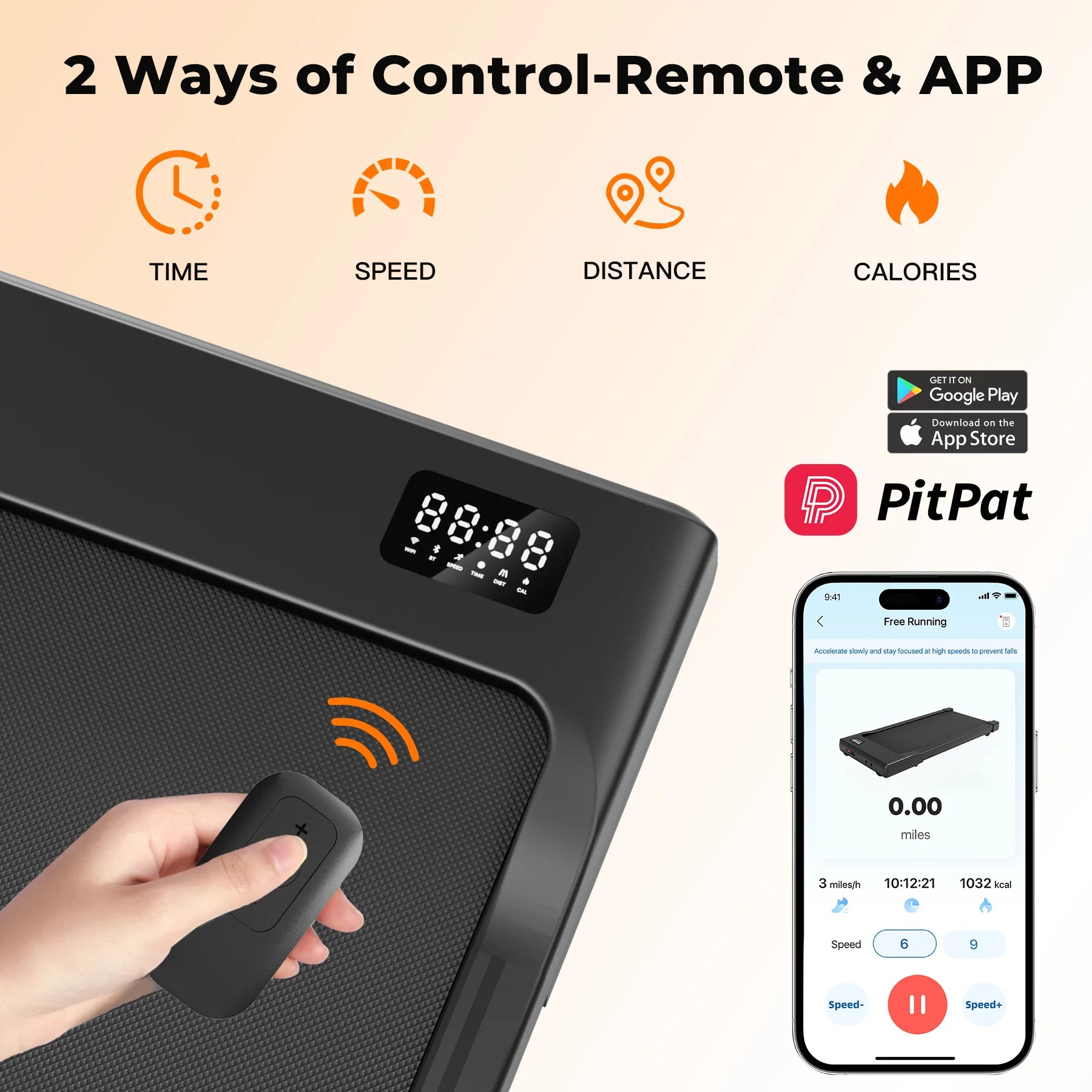 NestWork™ Walking Pad Under Desk Treadmill