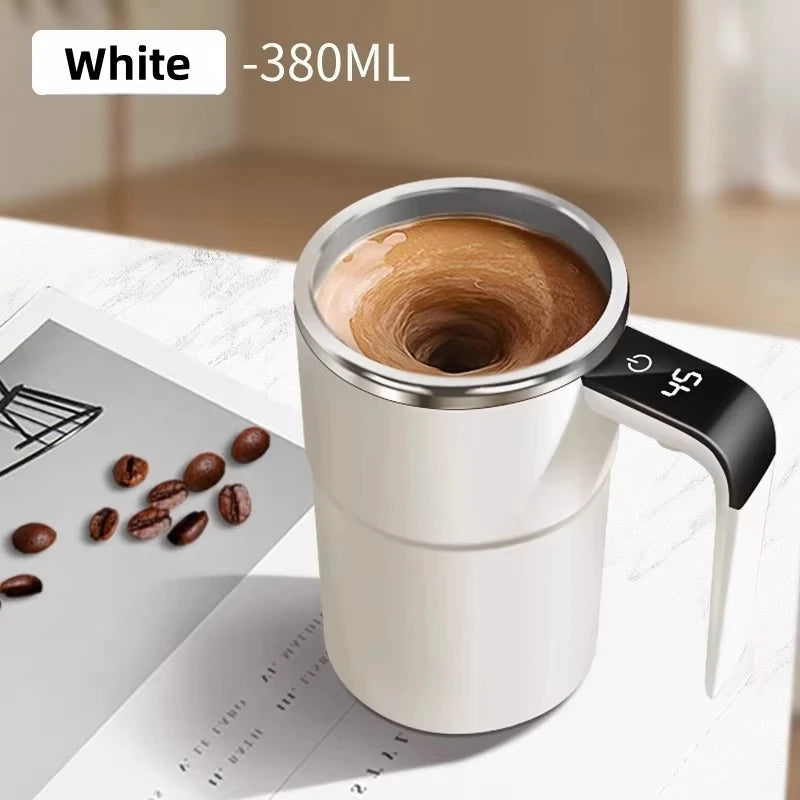 NestWork™ Mini Electric Coffee Self Mixing Mug