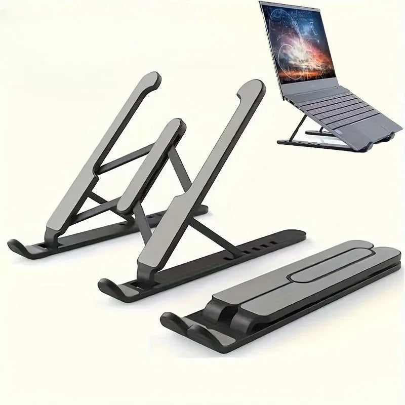 NestWork™ Foldable Laptop Stand Portable Notebook Support Base Holder