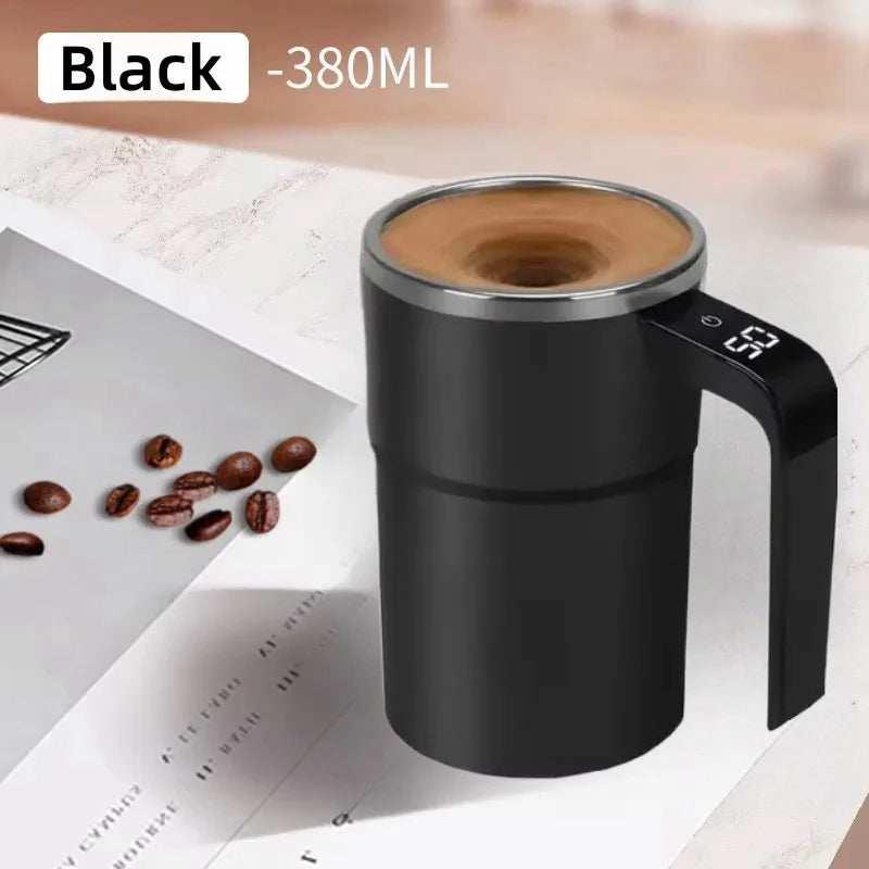 NestWork™ Mini Electric Coffee Self Mixing Mug